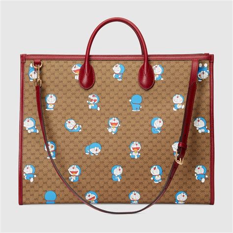 gucci doraemon tote